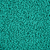 10/0 Preciosa PermaLux Seed Bead Dyed Chalk Sea Green Matte